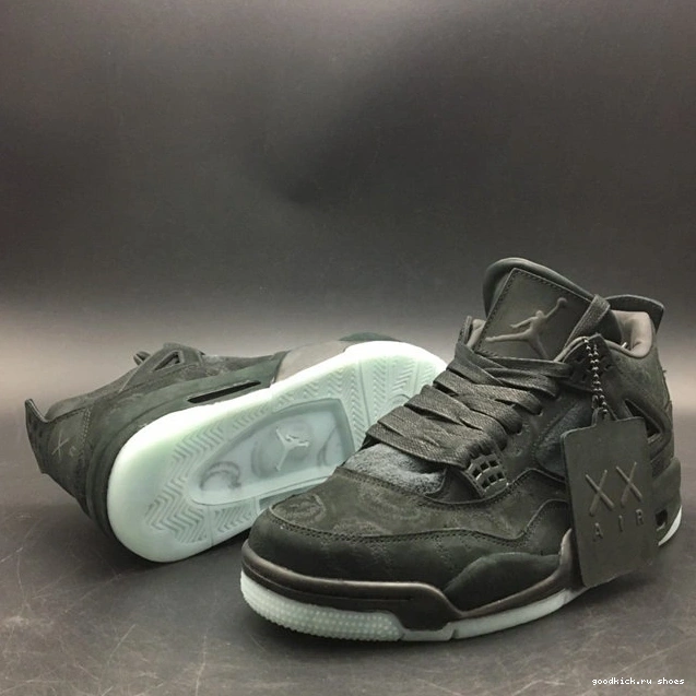 Retro 930155- 3873 Kaws Seasonal 4 Jordan Black 1024